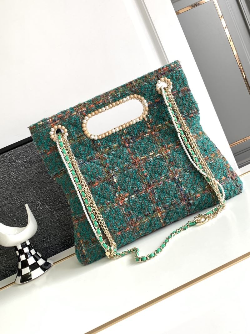 Ch**el top handle bags